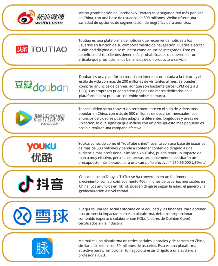 Canales de Marketing Digital en China
